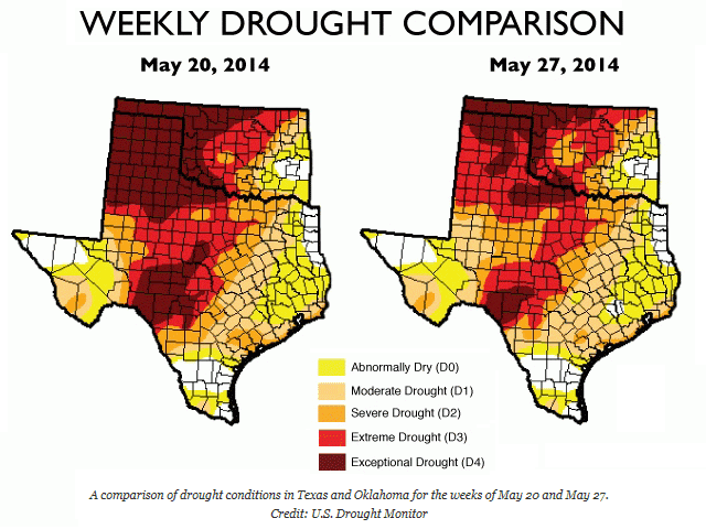 Last week&#039;s heavy rain brought a good start to breaking the Texas Panhandle drought, but there&#039;s a long way to go. 