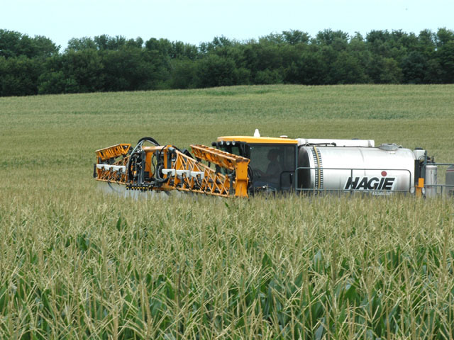 Multiple applications of fungicide are becoming more common in corn, but specialists still recommend weighing disease risk as a deciding factor. (Photo courtesy Iowa Soybean Association On Farm Network)
