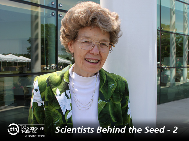 Mary-Dell Chilton&#039;s discovery led to seeds that include valuable traits, but the Syngenta scientist sees more advances on the horizon. (DTN photo by Pamela Smith)