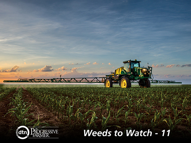 When John Deere designed the R4030 sprayer, it had in mind new strategies for controlling weed resistance. (Photo courtesy of John Deere)