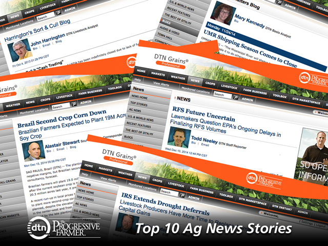 Counting down Top 10 Ag stories.