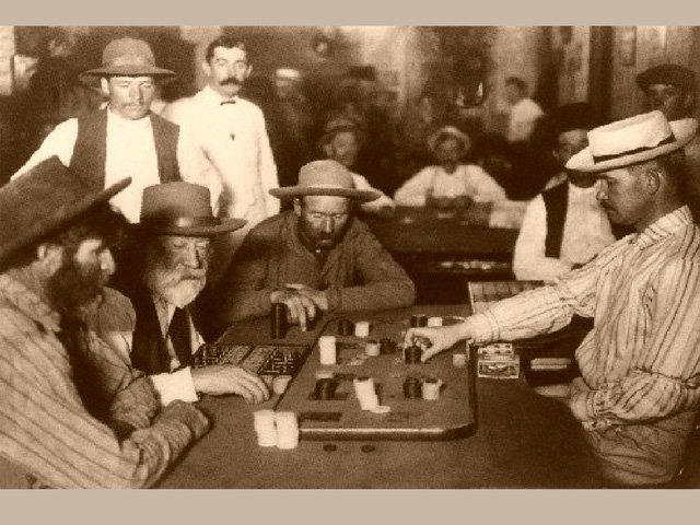 If the extra layers of risk involved in raising livestock elevate the entire cattle feeding fraternity to a class of riverboat gamblers, there still remains some particularly aggressive dice-throwers within this reckless club that stress always Lady Luck to the very max. We call these wild lovers of the double down "Texas hedgers." (Public domain photo courtesy of Wikipedia)