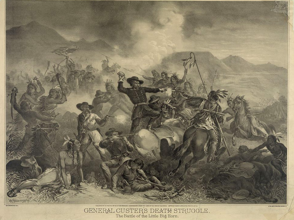 While King Corn&#039;s fate looks to be similar to that of General George Custer, there is a chance the tide of battle could still turn. (Painting by Henry Steinegger, Courtesy Library of Congress)