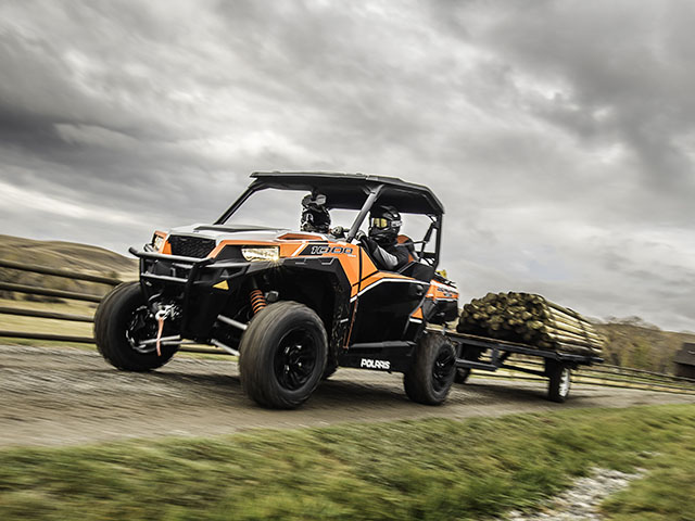 The new side-by-side fits between models aimed strictly at sport and those made for work. (Photo from Polaris)