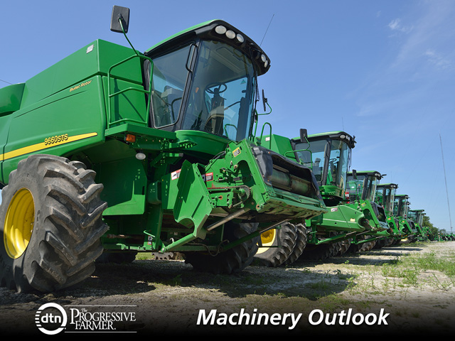 New equipment sales have not yet improved. A lack of cash flow for farmers is the obvious reason. Some dealers didn&#039;t help new equipment sales when they refused to accept trade-ins to keep from expanding their used equipment inventories. (DTN/The Progressive Farmer photo by Jim Patrico)
