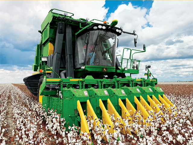 Ag producers can count on a minimum of $500,000 write-offs for Sec. 179 depreciation going forward. (Photo courtesy John Deere)