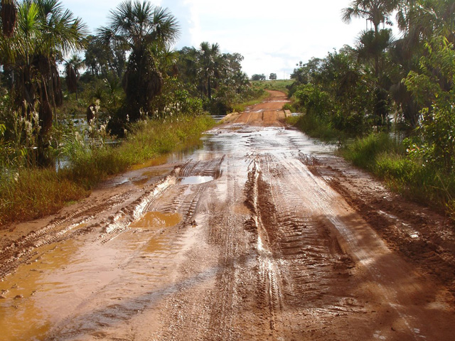 According to a survey of Brazilian grain transporters, some 85.8% said bad roads were a grave or very grave problem. (DTN file photo)